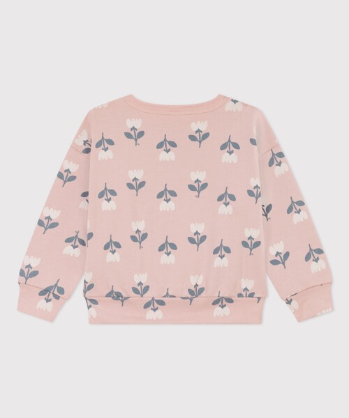 PETIT BATEAU（プチバトー） トレーナー プリントスウェット長袖プル