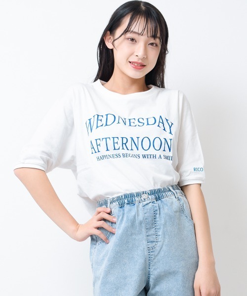 RiCO SUCRE tシャツ ドルマン七分袖Tシャツ キッズ 子供服