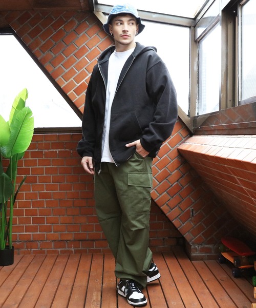 Beautiful Harmony パーカー LOS ANGELES APPAREL ジップパーカー