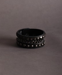 JUNYA WATANABE レザー スタッズ バングル ブレスレット スタッズレザーバングルJUNYA WATANABE / ジュンヤワタナベ