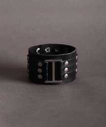 WESTSEA バングル 本革レザー スタッズバングル メンズ