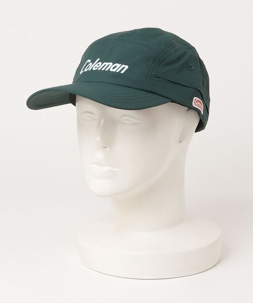 色: グリーン[コールマン] ジェットキャップ 181-031A Coleman（コールマン） キャップ 帽子 「Coleman」ジェットキャップ