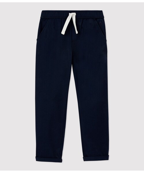 PETIT BATEAU（プチバトー） パンツ サージ織カラーパンツ キッズ 子供