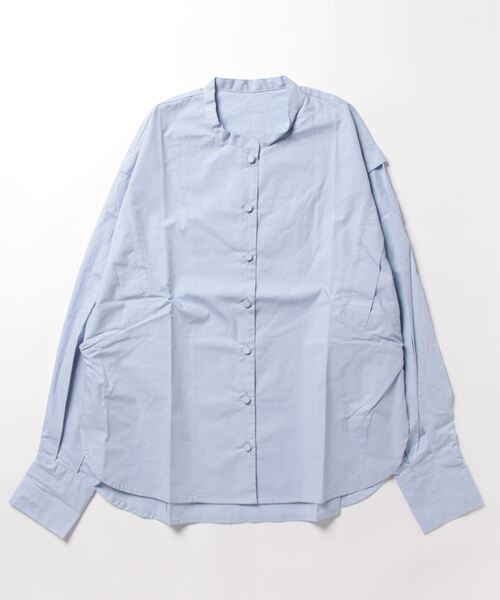 STYLEBLOCK ブラウス シャツ ブロードドルマンスリーブシャツ