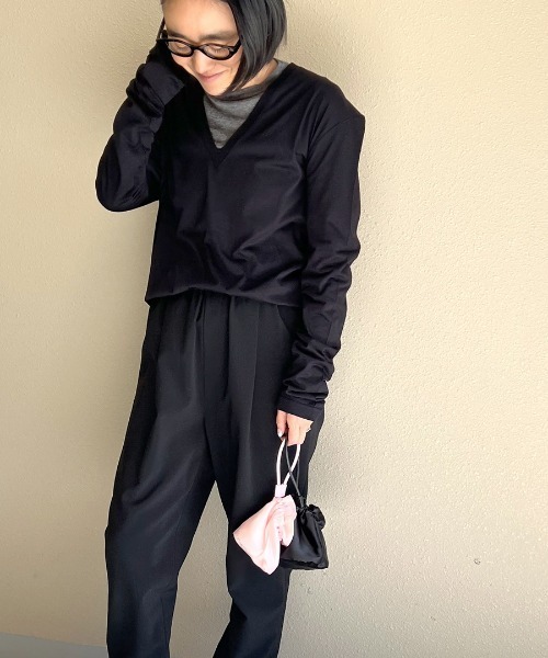 スラックス パンツ テーパードパンツ レディース : ZOZOTOWN Yahoo!店