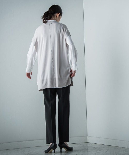 la.f（ラ・エフ） ニット セーター 「ECO LUX」ニットジレ「手洗い