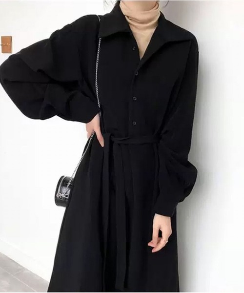 【関税込み】LISA YANG ブラック Tine マキシワンピース 楽天市場】ワンピース レディース 長袖 ロングワンピース マキシ