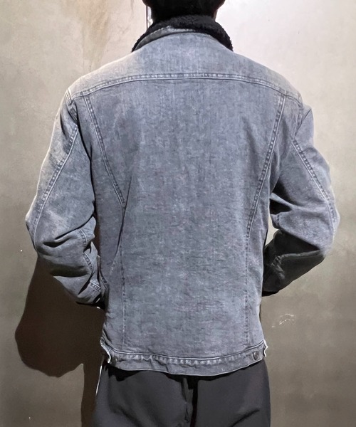 ジャケット Gジャン メンズ 12oz DENIM/BOA JKT F1｜zozo｜15