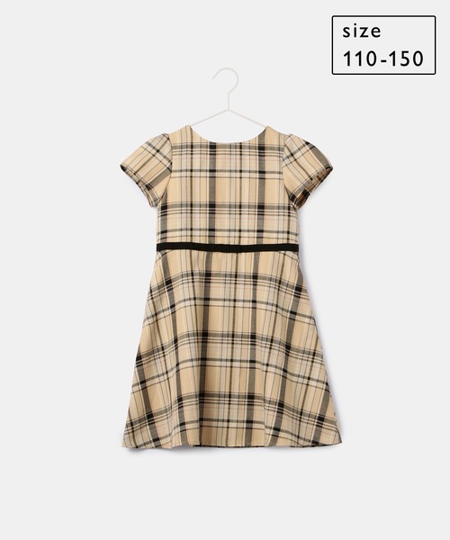 Bu rberry チェック柄 ワンピース 110A BURBERRY チェック柄