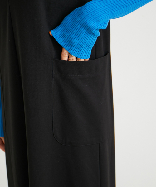 LE CERCLE par rope' ジャンパースカート 「前後2WAY」ZIPUPジャンパー