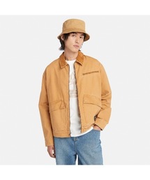 コート ジャケット メンズ ウォッシュド キャンバス ジャケット メンズ｜ZOZOTOWN Yahoo!店