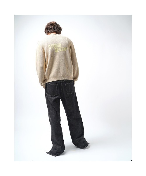 STUDIO SEVEN セーター ニット Jacquard Knit Sweater「STUDIOSEVEN 
