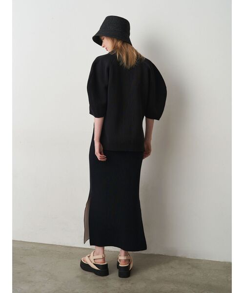 ELENDEEK（エレンディーク） スカート サイドスリットタイトニット