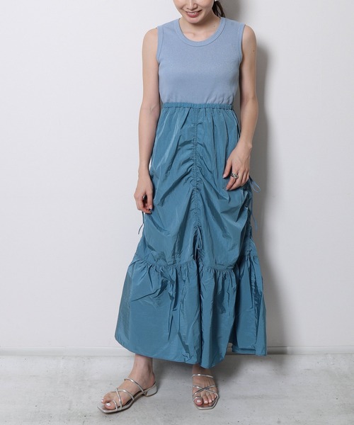 Re.Verofonna（ヴェロフォンナ） ワンピース ドロストリブタンク