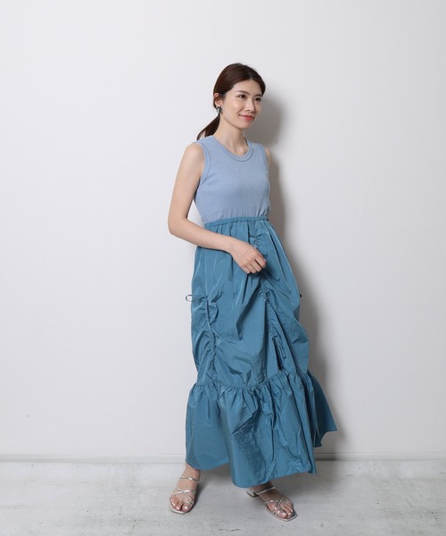 ワンピース Re. Verofonna Re.Verofonna ワンピース ドッキングワンピース : ZOZOTOWN