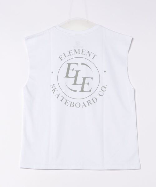 tシャツ 「直営店限定」ELEMENT メンズ CIRCLE NO SLEAVE Ｔシャツ 「2024年夏モデル」/エレメントバックプリントマッスルタ | ELEMENT | 02
