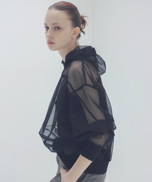 【新品未使用】ドレスレイブ　パーカー DRESSLAVE（ドレスレイブ） パーカー sheer hoodie(シアーフーディ