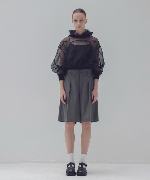 DRESSLAVE パーカー DRESSLAVE（ドレスレイブ） パーカー sheer hoodie(シアーフーディ