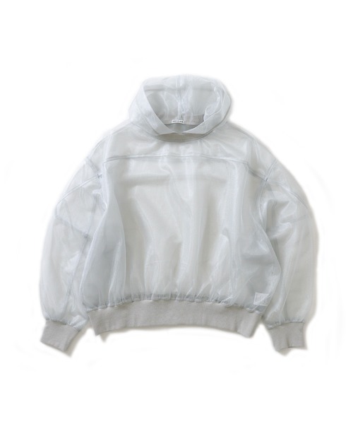 DRESSLAVE（ドレスレイブ） パーカー sheer hoodie(シアーフーディ