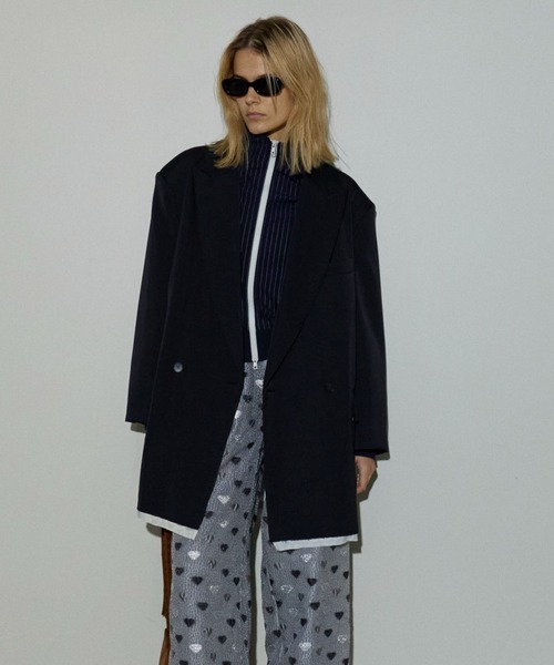 MAISON SPECIAL ジャケット テーラードジャケット Stitch Too