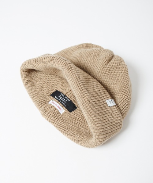 RACAL（ラカル） ニット帽 ニットキャップ 2way Plain Color Knit
