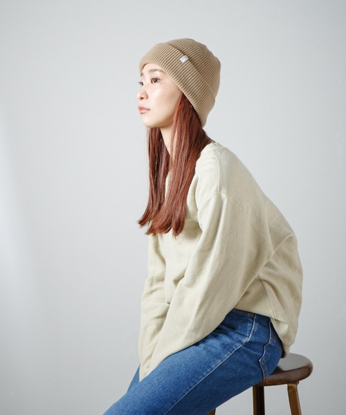 RACAL（ラカル） ニット帽 ニットキャップ 2way Plain Color Knit