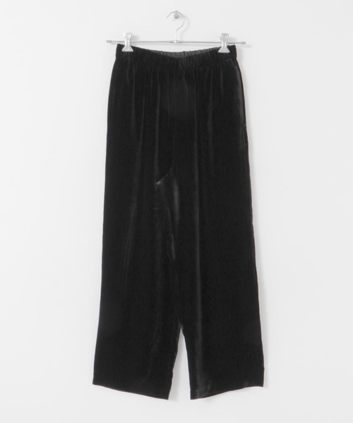 かぐれレーヨンシルクベルベットパンツ かぐれ パンツ レーヨンシルクベルベットパンツ レディース