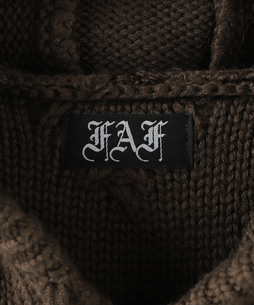 セーター ニット 「FAF (FAKE AS FLOWERS) / フェイク アス フラワーズ