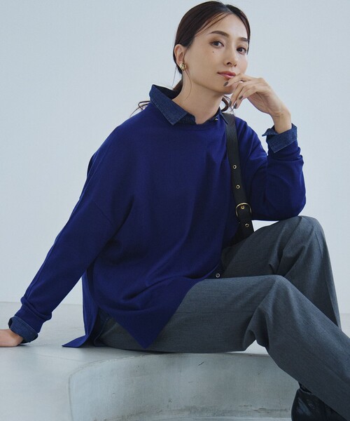 23区 ニット セーター 「WEB限定カラーあり/洗える