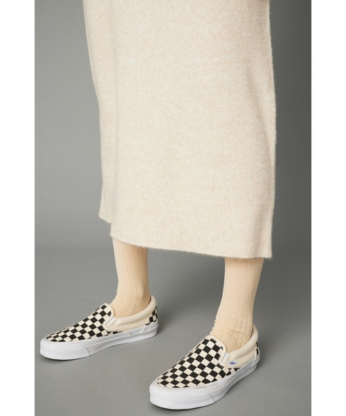 HeRIN.CYE ワンピース Frill docking knit dress フリルドックニット