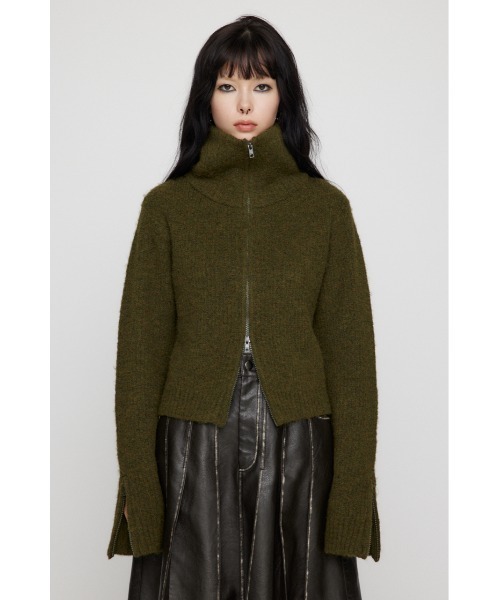 ニット+セーター LAGUAGEM LAGUA GEM ニット セーター BIG NECK ZIP レディース : ZOZOTOWN