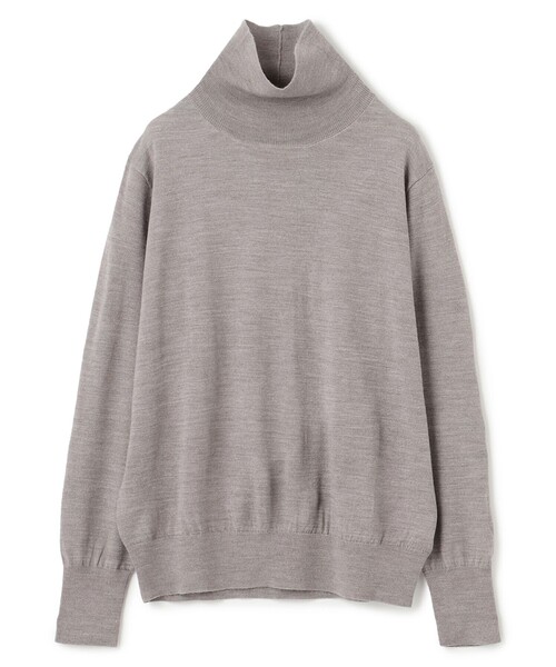 UNFILO（アンフィーロ） ニット セーター ハイゲージウール ハイネック