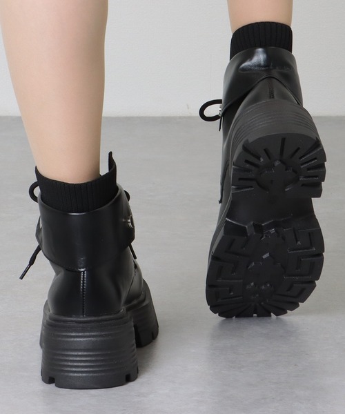 Lace Ladies（レースレディース） ブーツ リブ ドッキング レース