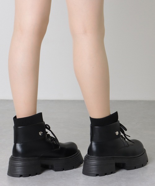 Lace Ladies（レースレディース） ブーツ リブ ドッキング レース