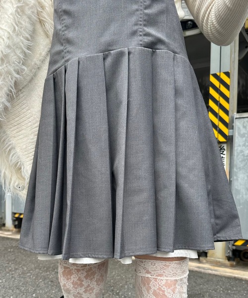 Alley Tokyo ワンピース プリーツミニキャミワンピ : ZOZOTOWN