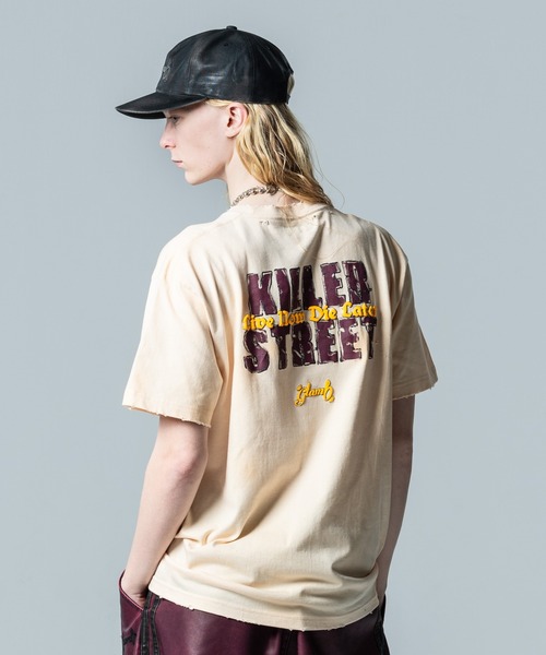 glamb tシャツ Grunge Message T-Shirt / グランジメッセージT