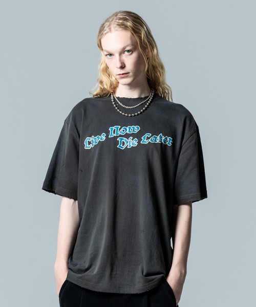 glamb tシャツ Grunge Message T-Shirt / グランジメッセージT