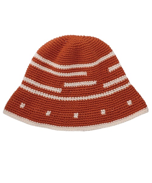 帽子 ハット 「Basiquenti」Crochet Bucket Hat（クロシェバケット