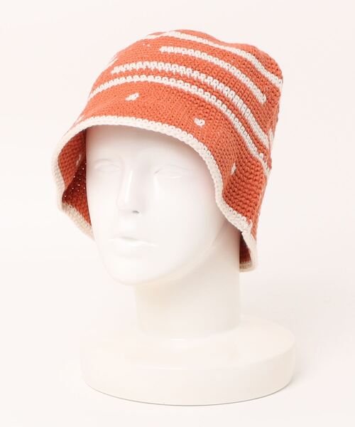 帽子 ハット 「Basiquenti」Crochet Bucket Hat（クロシェバケット