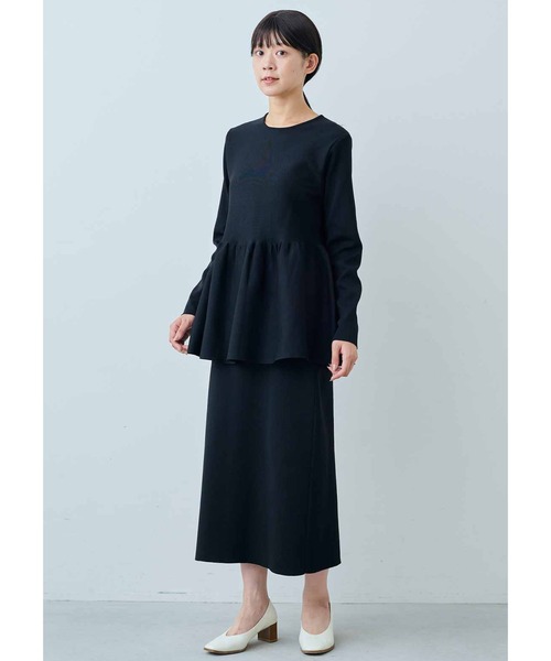 IEDIT（イディット） セットアップ 福田麻琴さんコラボ 華やかニット