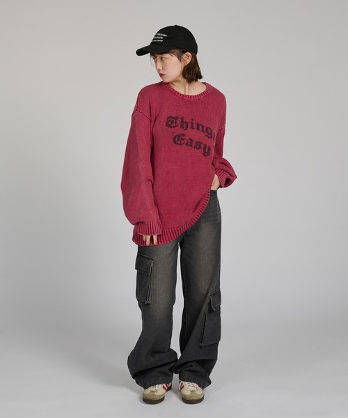 ニット+セーター vintage knit kutir（クティール） セーター ニット VINTAGE LIKE DESIGN KNIT