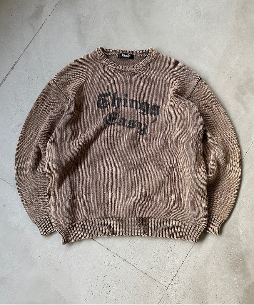 kutir（クティール） セーター ニット VINTAGE LIKE DESIGN KNIT