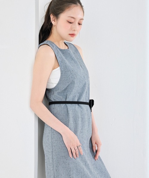 ワンピース バッククロスアメスリロングワンピース | en CAnAF | 21
