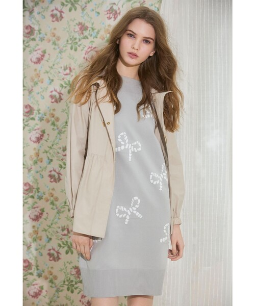 TOCCA（トッカ） ワンピース RIBBON PARTY ニットドレス : ZOZOTOWN