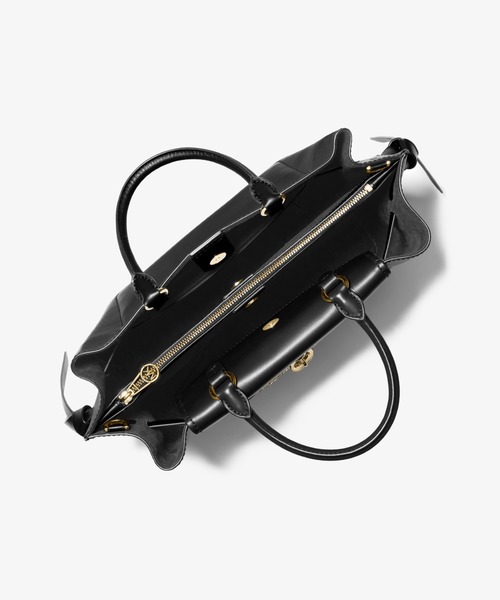 MICHAEL KORS ブラック ハンドバッグ　2way 美品✨MICHAEL KORS マイケルコース 2way ハンドバッグ ブラック