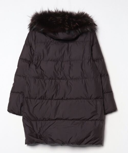 NANO universe（ナノ・ユニバース） ダウンコート 38 ブラック
