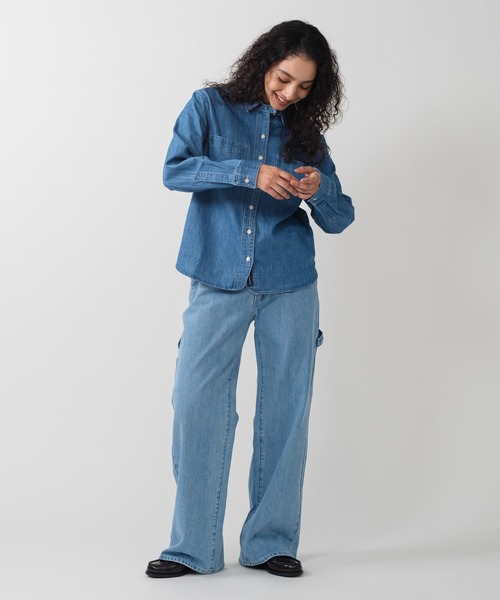Levi's（リーバイス） ワイドパンツ ジーンズ デニム デニムパンツ