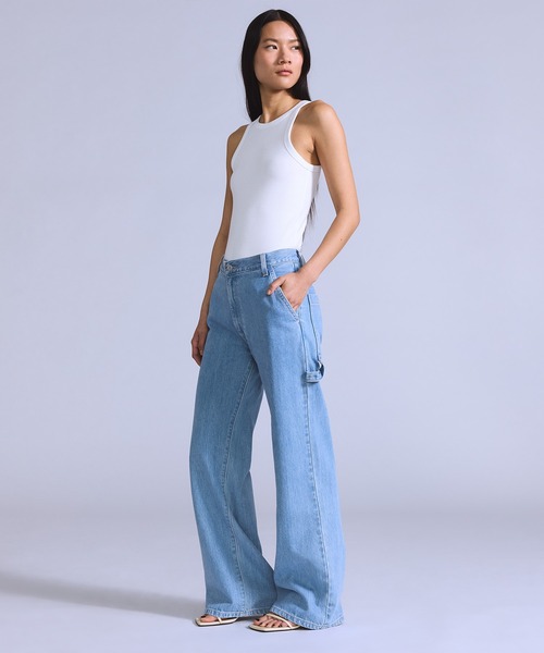 Levi's（リーバイス） ワイドパンツ ジーンズ デニム デニムパンツ