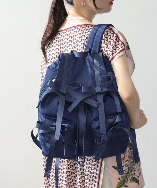 Casselini（キャセリーニ） デイバック リュック 「Casselini」リボン 