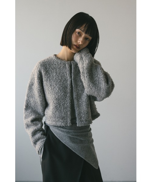 カーディガン テープヤーンニットカーデ レディース STYLEMIXER カーディガン テープヤーンニットカーデ レディース